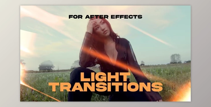 Download Flash Light Transitions and Overlays (Videohive 52109830) - AE Project