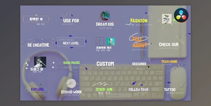 Download Designer Titles | DaVinci Resolve (Videohive 49276318)
