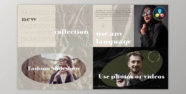 Download Fashion Slideshow | DaVinci Resolve (Videohive 49963894)