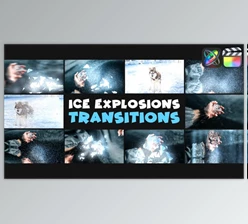 Download Ice Explosions Transitions | FCPX (Videohive 49554759)