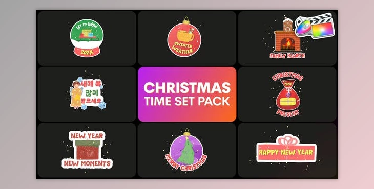 Download Winter Holidays Titles | FCPX (Videohive 49534160)