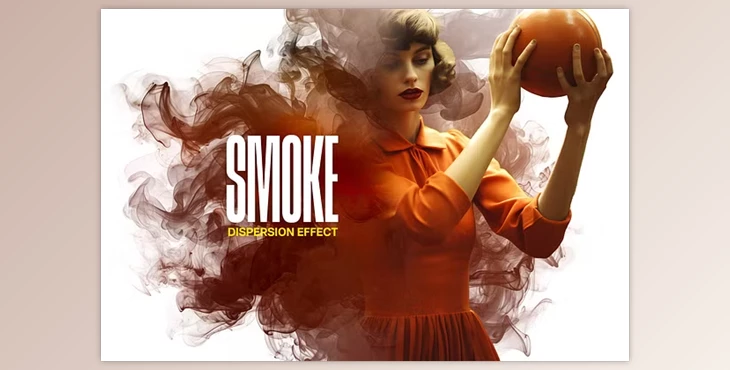 Download Smoke Dispersion Photo Effect - 91883651