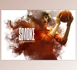 Download Smoke Dispersion Photo Effect - 91883651