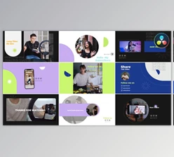 Download Youtube Creative Endscreens for DaVinci Resolve (Videohive 49853645)