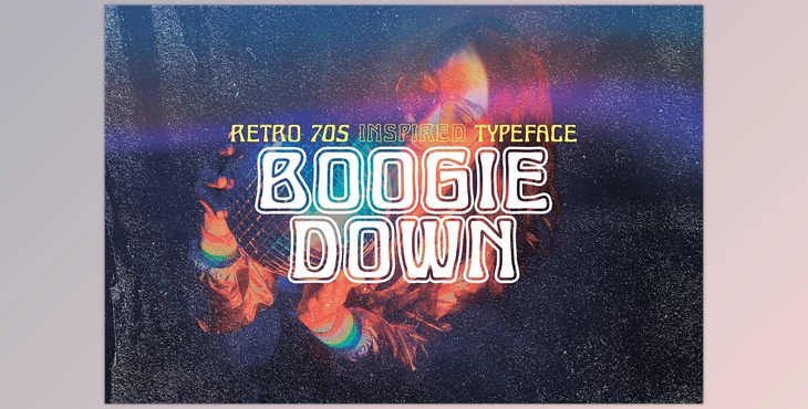 Download Boogie Down - Retro 70s Typeface