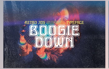 Download Boogie Down - <span class='badge badge-warning'>Retro</span> 70s Typeface