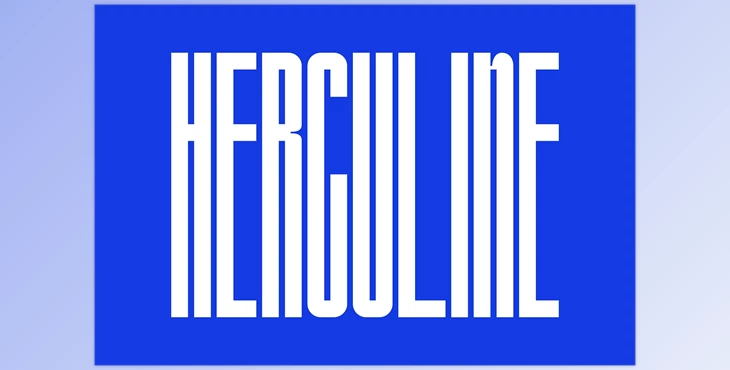 Download Herculine - Condensed Display Font