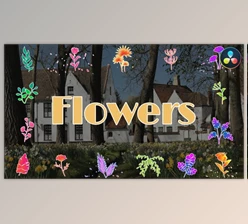 Download Flowers Pack for DaVinci Resolve (Videohive 48634910)