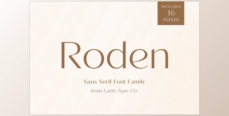 Download Roden Font