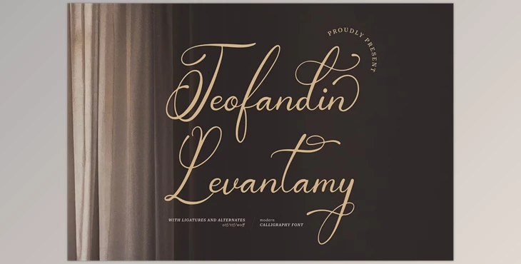 Download Teofandin Levantamy Font