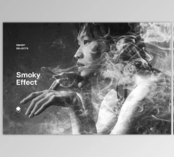 Download Smoky Photo Effect - 195280243
