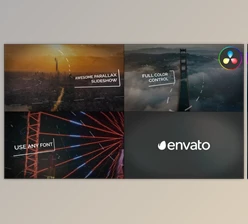 Download Awesome Parallax Slideshow for DaVinci Resolve (Videohive 48635780)