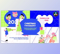 Download Christmas Typography for DaVinci Resolve (Videohive 48999603)