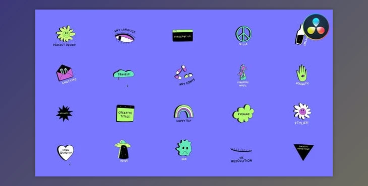 Download Creative Titles for DaVinci Resolve (Videohive 48363776)