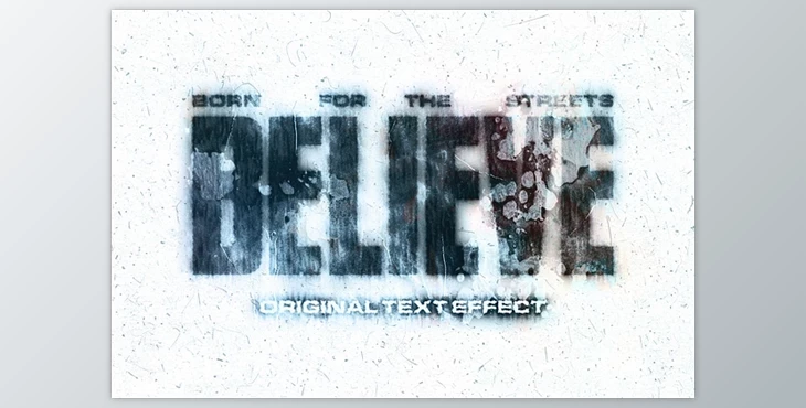 Download Grunge Text & Logo Mockup - 93314794