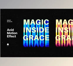 Download Acid Flowing Motion Text Effect - 91914864