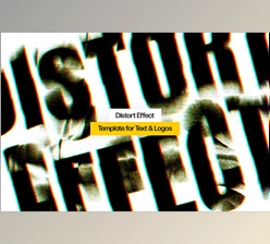 Download Bad Print Displacement Text Effect - 91913079