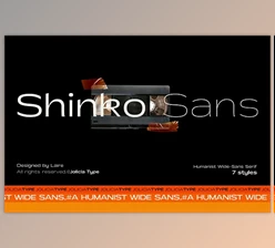 Download Shinko Sans | Humanist Wide Font