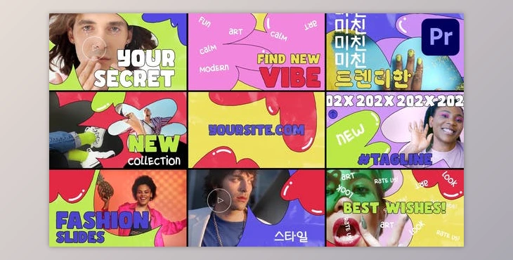 Download Colorful Liquid Slides for Premiere Pro (Videohive 52141563)