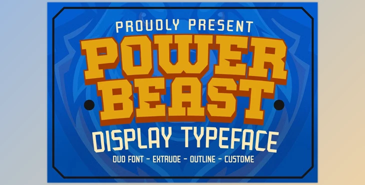 Download Power Beast Font