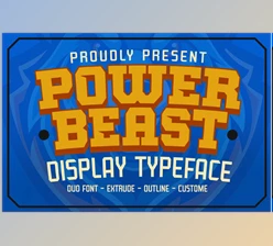 Download Power Beast Font