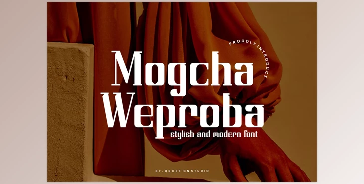 Download Mogcha Weproba - Serif & Modern Font