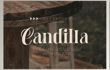 Download Candilla - Modern <span class='badge badge-warning'>Serif</span>