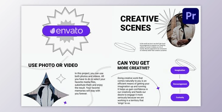Download Clean Creative Scenes for Premiere Pro (Videohive 52077584)