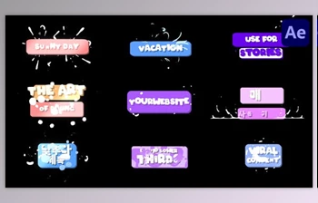 Download Liquid <span class='badge badge-warning'>Motion</span> Lower Thirds for After Effects (Videohive 52155948) - AE Project