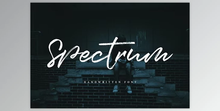 Download Spectrum Script - Handwritten Font