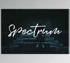 Download Spectrum Script - Handwritten Font