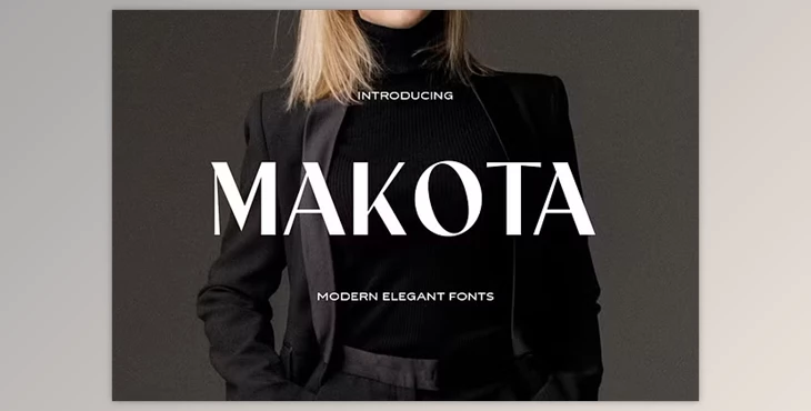 Download Makota - Modern Elegant Font