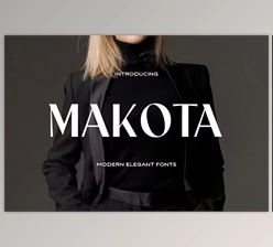 Download Makota - Modern Elegant Font