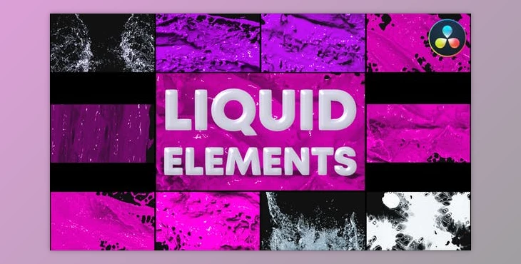 Download Liquid Elements for DaVinci Resolve (Videohive 47821668)