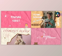 Download Hand Made Youtube Endscreens for DaVinci Resolve (Videohive 47661236)