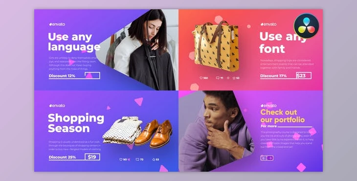 Download Shopping Season for DaVinci Resolve (Videohive 47768598)