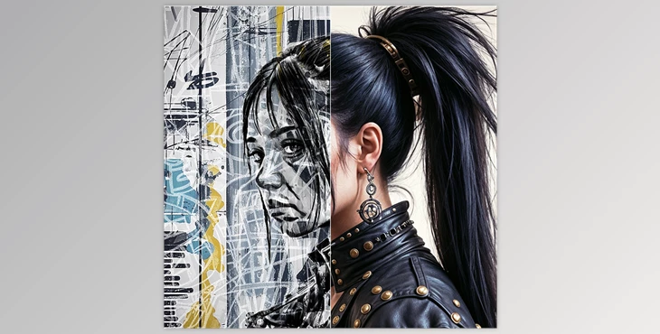 Download Graffiti Style Template for Photoshop - 50573479