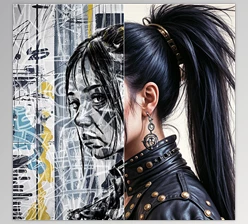 Download Graffiti Style Template for Photoshop - 50573479