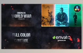 Download Cinematic World War Trailer for <span class='badge badge-warning'>DaVinci</span> <span class='badge badge-warning'>Resolve</span> (<span class='badge badge-warning'>Videohive</span> 47744195)