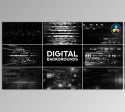 Download Collection Of Digital Backgrounds for DaVinci Resolve (Videohive 47532744)