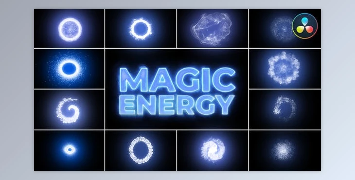 Download Magic Energy for DaVinci Resolve (Videohive 47793871)