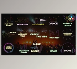 Download Music Titles | DaVinci Resolve (Videohive 47422091)