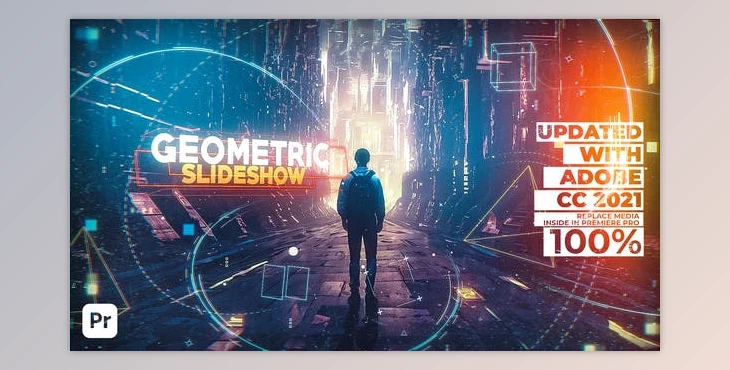 Download Geometric Slideshow | Premiere Pro Template (Videohive 52114316) - PR Project