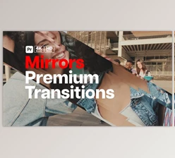 Download Premium Transitions Mirrors for Premiere Pro (Videohive 52121778)
