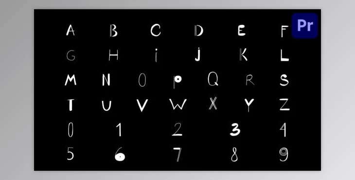 Download Cartoon Alphabet | Premiere Pro MOGRT (Videohive 52039890)