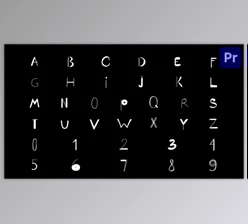 Download Cartoon Alphabet | Premiere Pro MOGRT (Videohive 52039890)