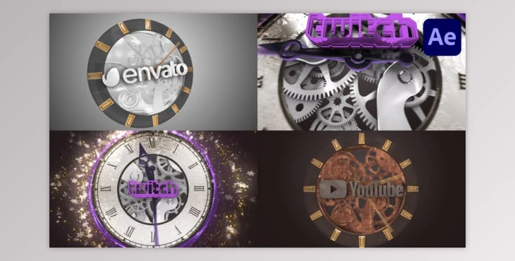 Download Clock Transition Holidays for After Effects (Videohive 49674031) - AE Project