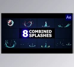 Download Combined Splashes for After Effects (Videohive 52180041) - AE Project