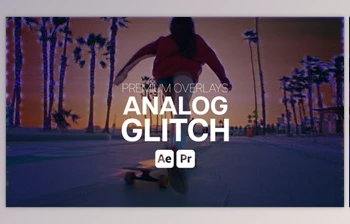 Download Premium Overlays <span class='badge badge-warning'>Analog</span> Glitch (Videohive 52260913) - AE Project