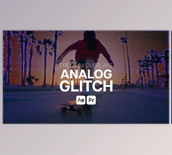 Download Premium Overlays Analog Glitch (Videohive 52260913) - AE Project